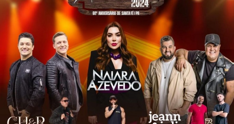 VEM AÍ, XIII SANTAFEST! 06, 07 E 08 de Dezembro de 2024! ????????